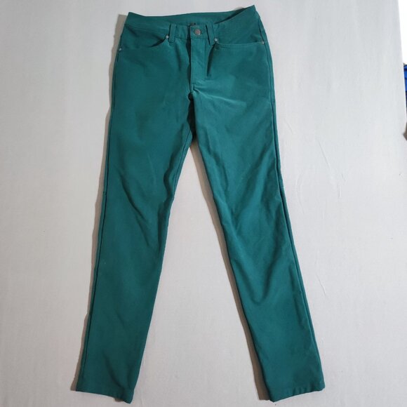 Lululemon ABC Slim-Fit Pant *Utilitech™ M5ABNS men's size 28 green colour - Picture 1 of 15